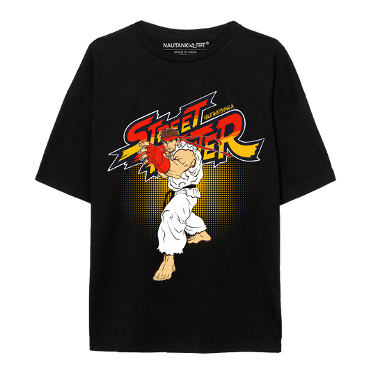 Street Fighter Unisex Oversized T-Shirt