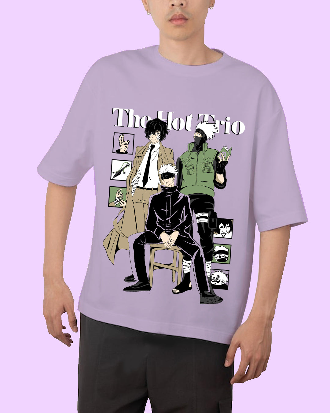 The Hot Trio Unisex Oversized T-Shirt