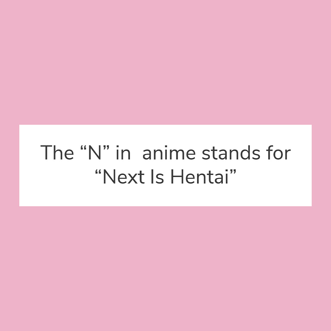 "N" In Anime Stands For Unisex T-Shirt