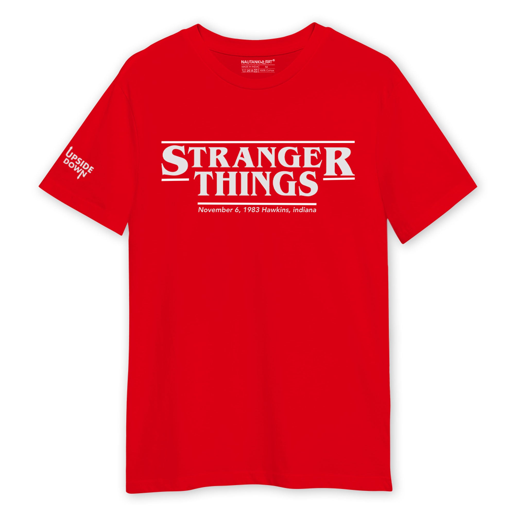 NOVEMBER 6th, 1983 HAWKINS, INDIANA - Stranger Things - T-Shirt