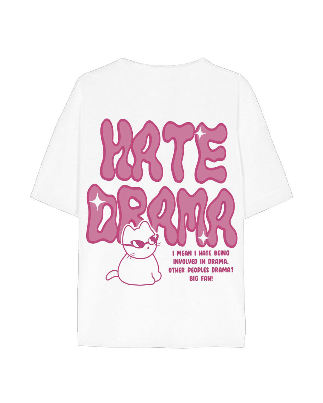 Hate Drama Unisex Oversized T-Shirt