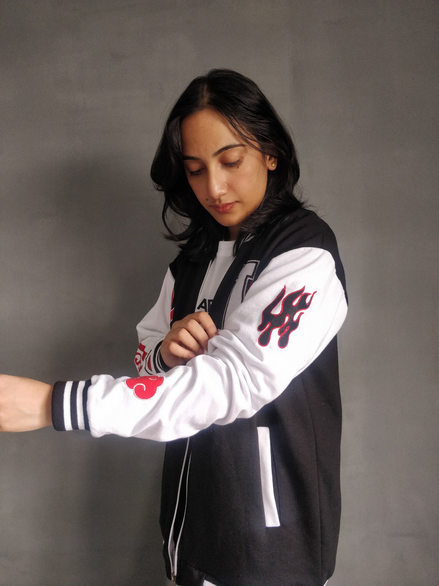 Embroidered Unisex Varsity Jacket