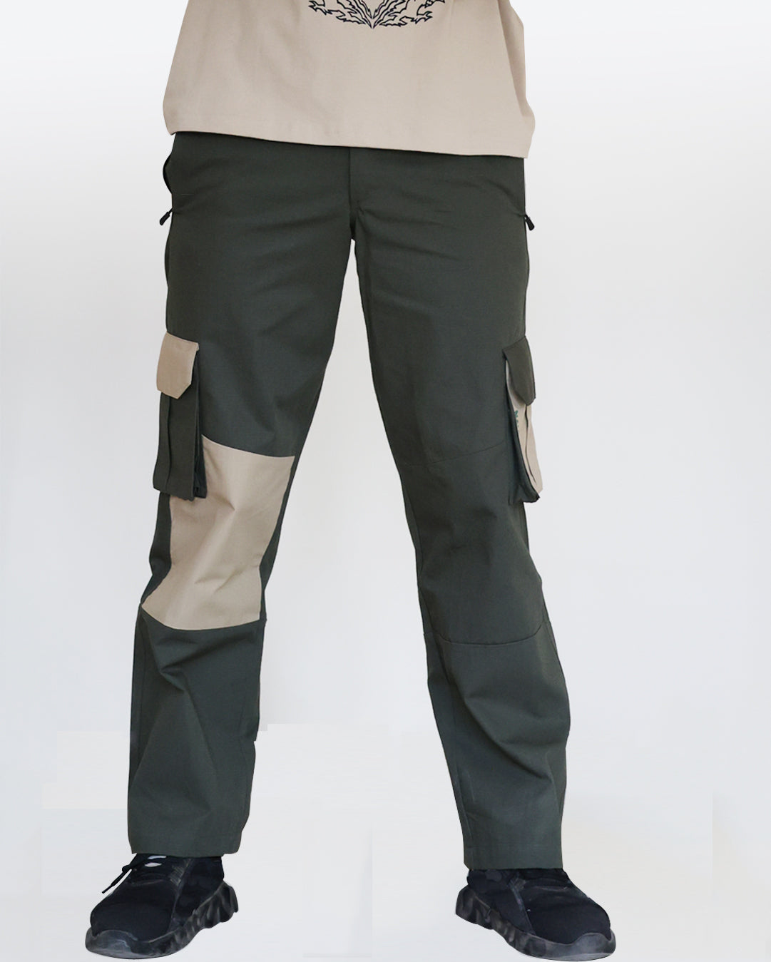Freedom T-Shirt With Mixed Cargo Pants