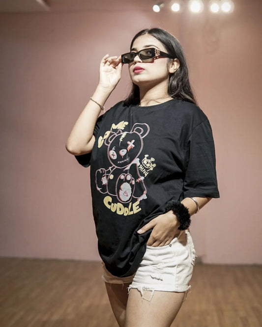 Come Cuddle Unisex Oversized T-Shirt