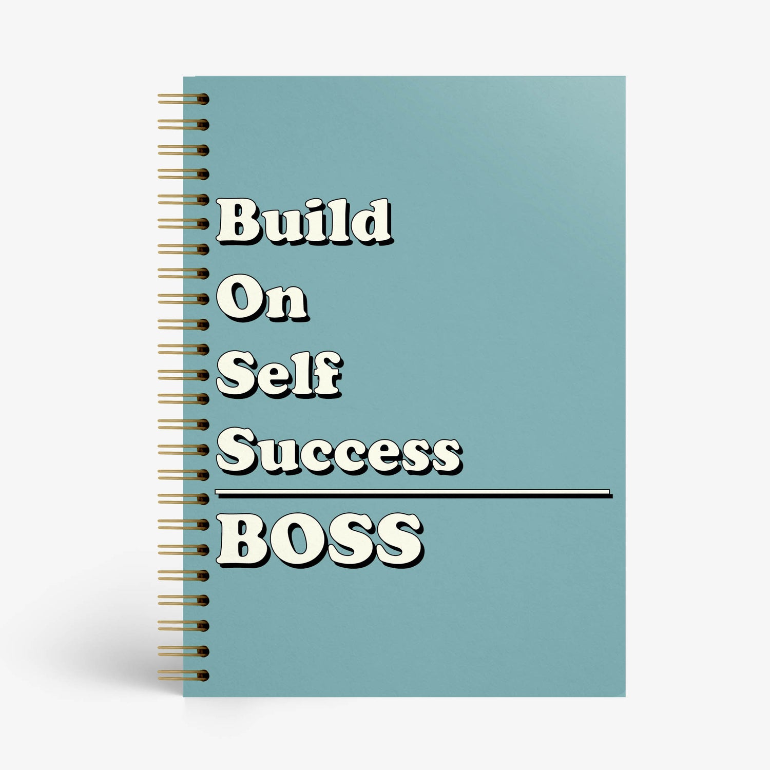 BOSS - Build On Self Success Notebook  - Nautankishaala