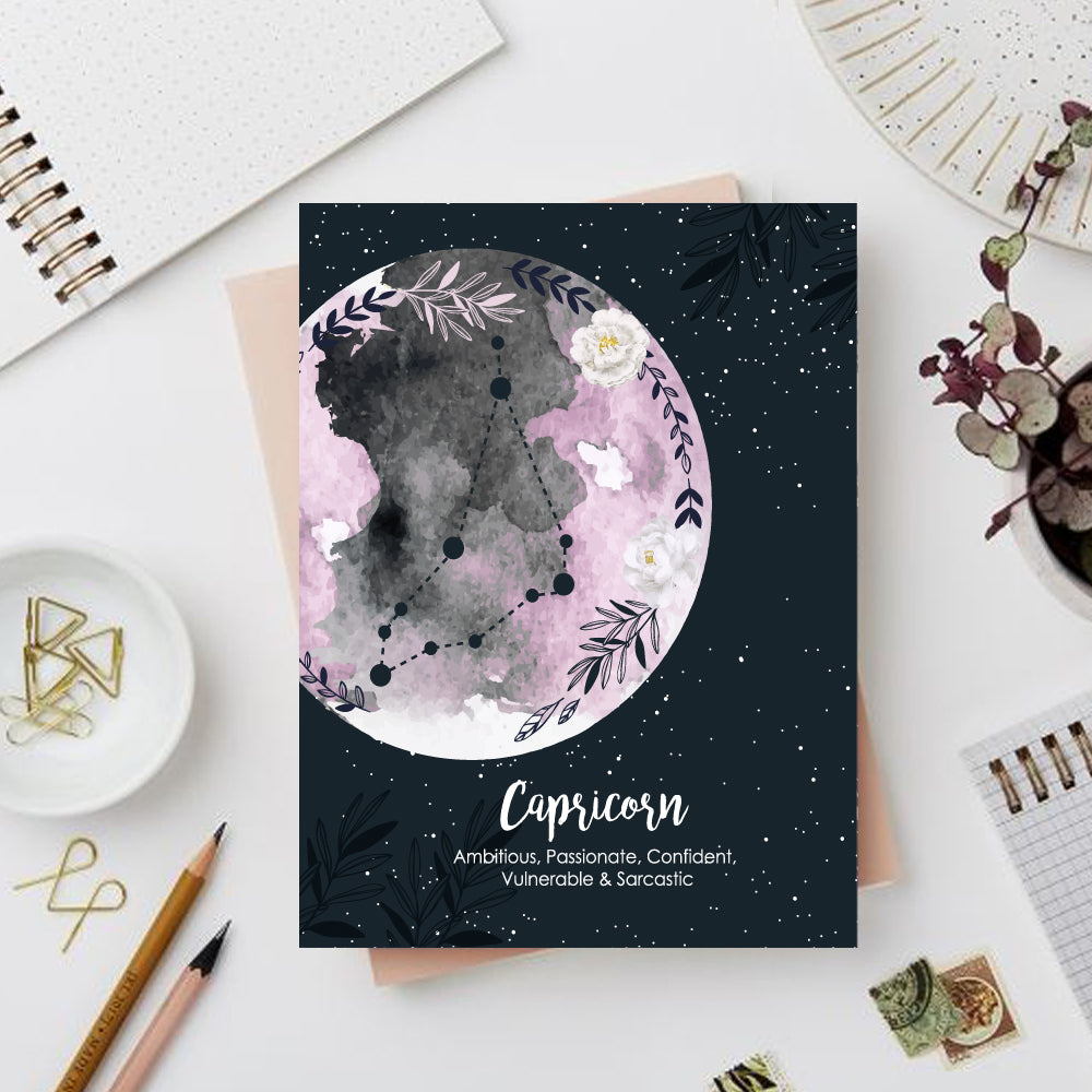 Capricorn Zodiac Sign Notebook - Nautankishaala