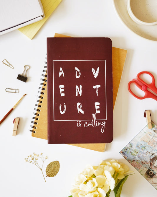 Adventure Is Calling Notebook - Nautankishaala Designer Notebooks Buy Online In India