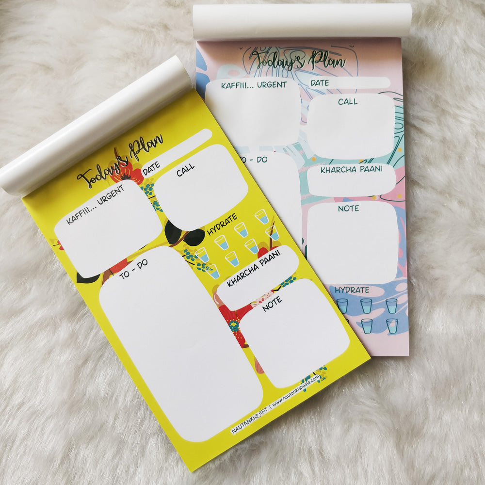 Buy Quirky Daily Planner Online In India - 2021. Designer Premium Stationery And Office Stationery In India | Bulk Order FOr Office Supply.
