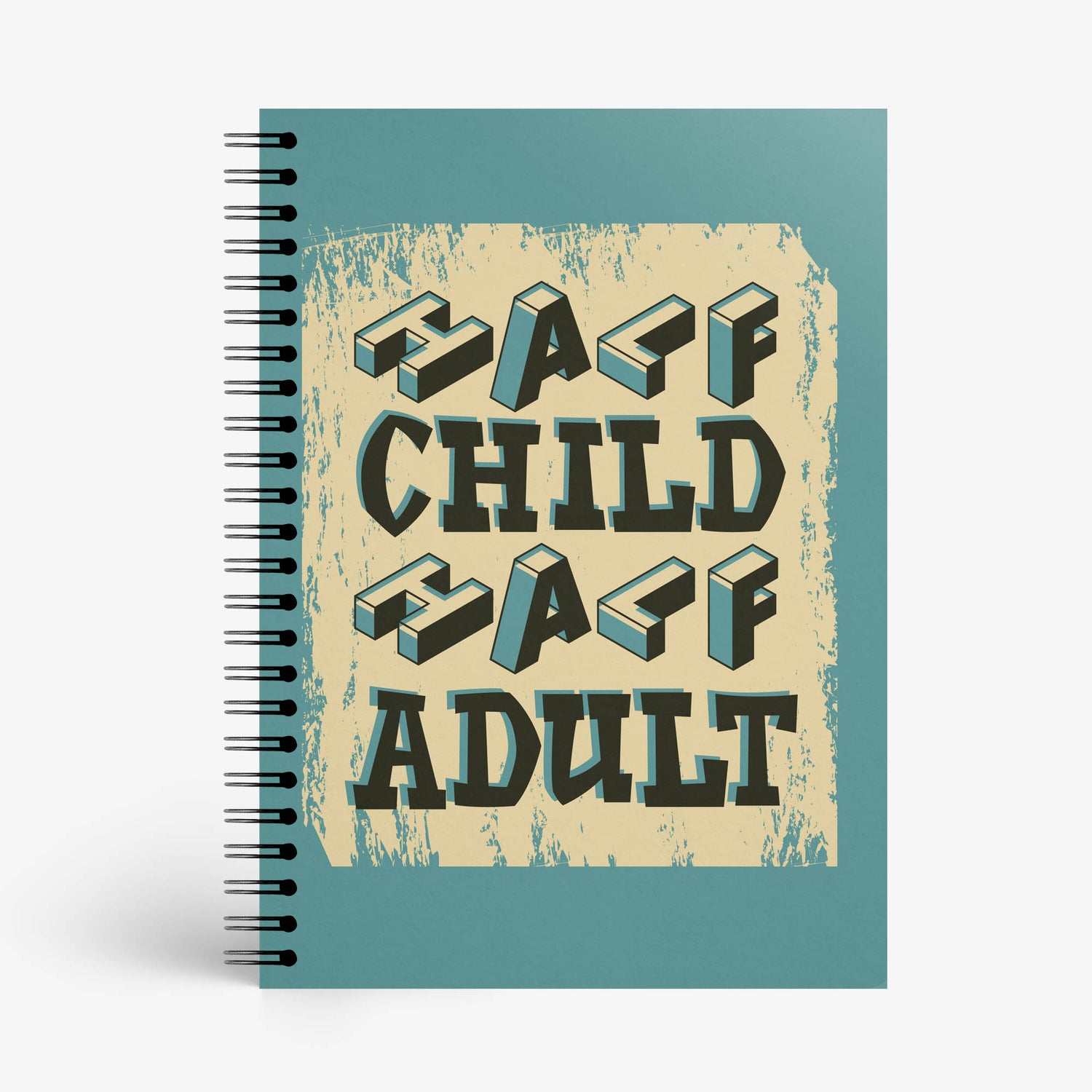 Half Child Half Adult Notebook - Nautankishaala