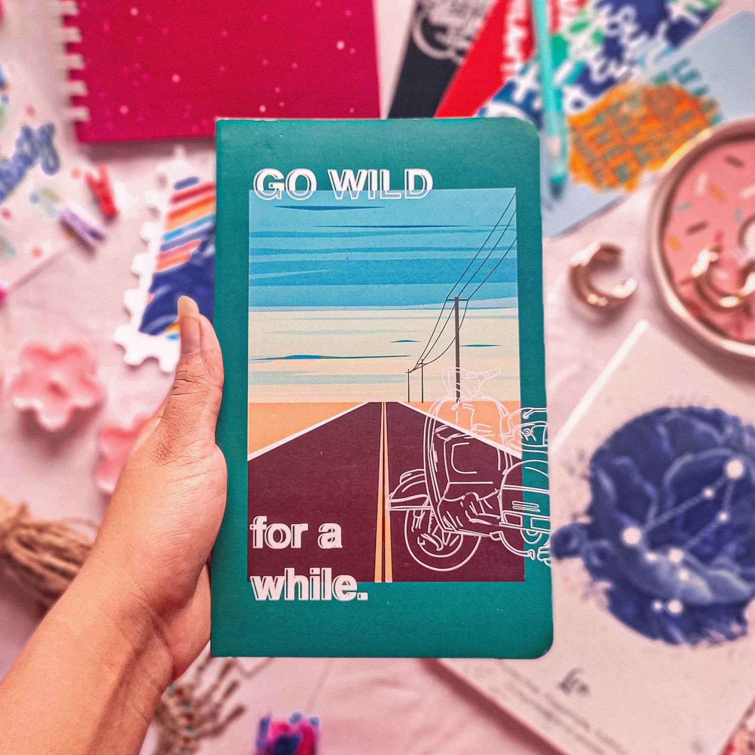 Go Wild For A While Notebook - Nautankishaala| Designer Notebooks Buy Online In India