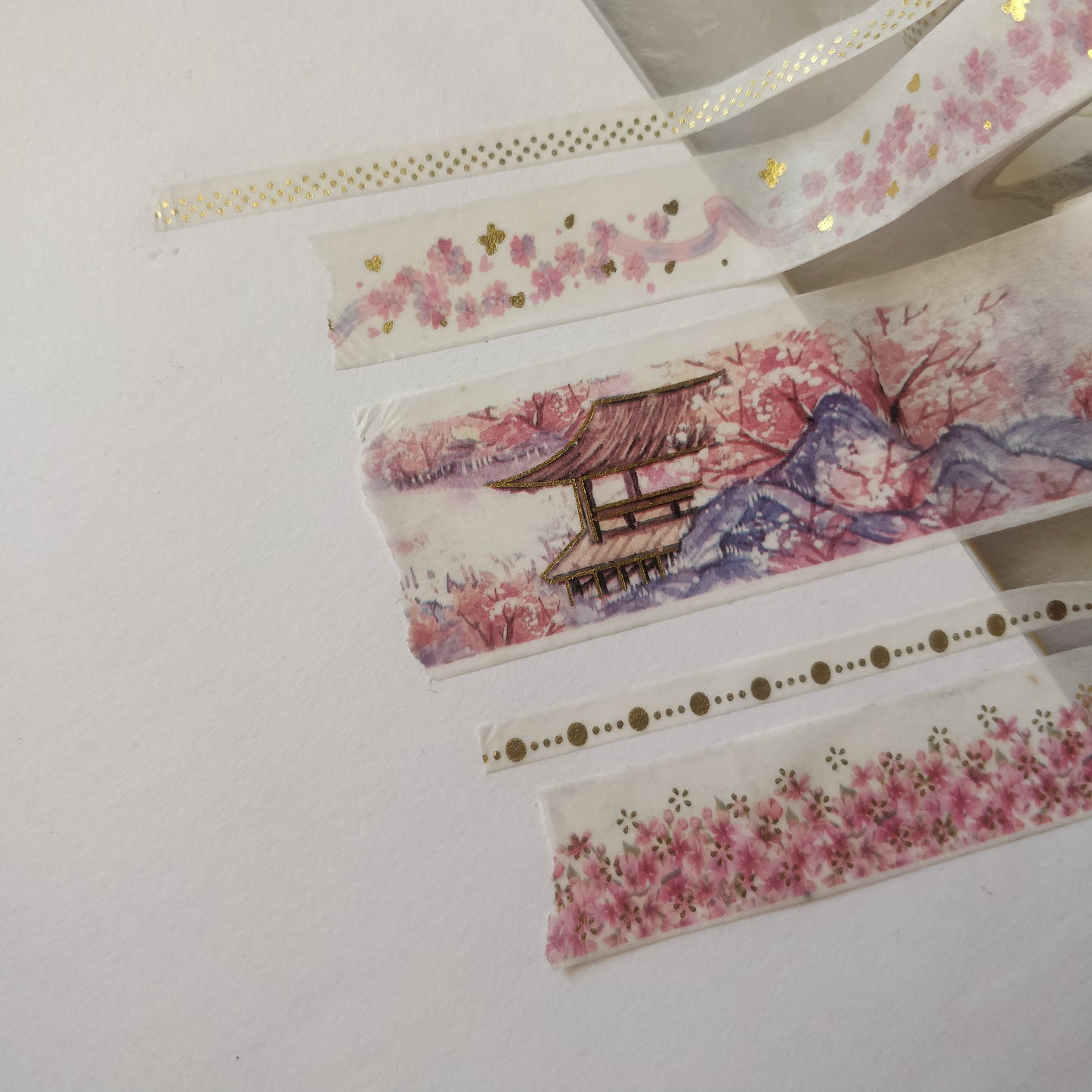 Cherry Blossom Washi Tape | Set Of 5