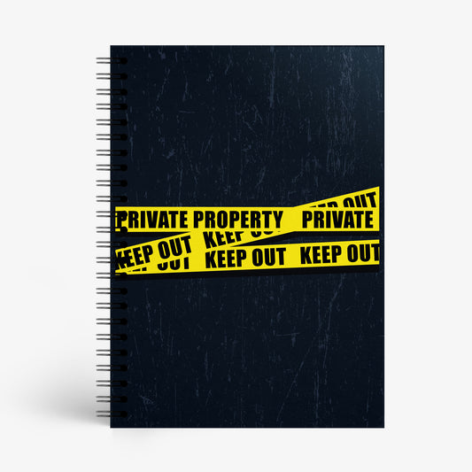 Notebook Set Of 2 - Oh Cool Cool Cool and Private Property