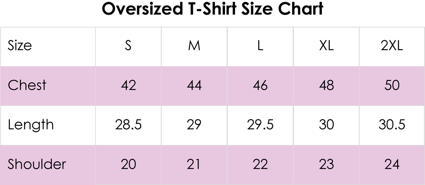 The Hot Trio Unisex Oversized T-Shirt
