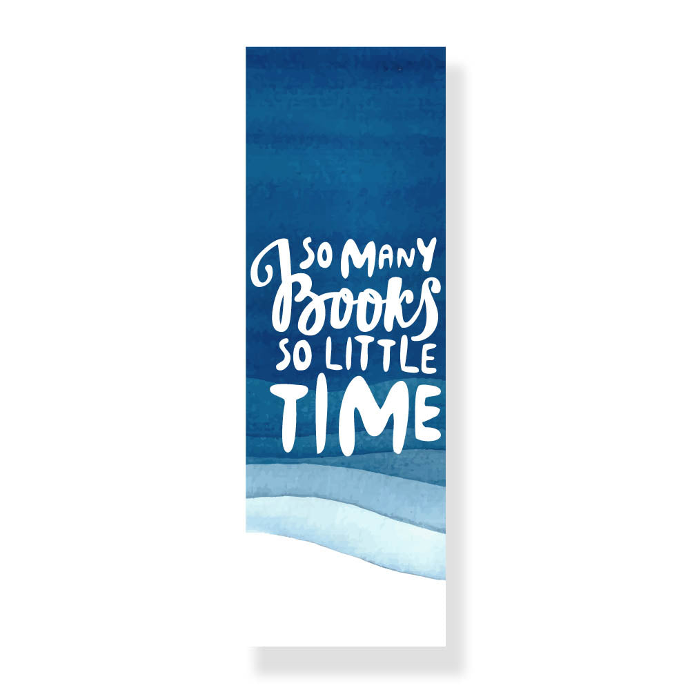So many books so little time Bookmark - Nautankishaala