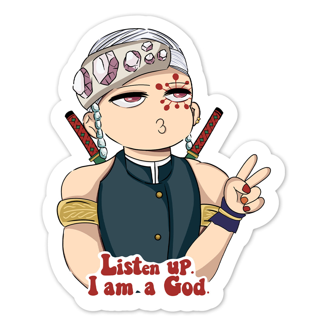Are you a god? Stickers