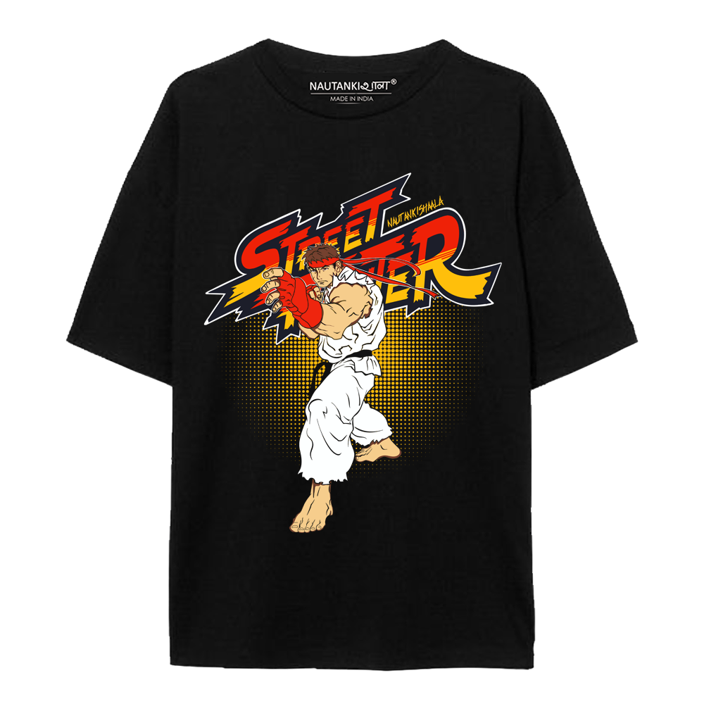 Street Fighter Unisex Oversized T-Shirt