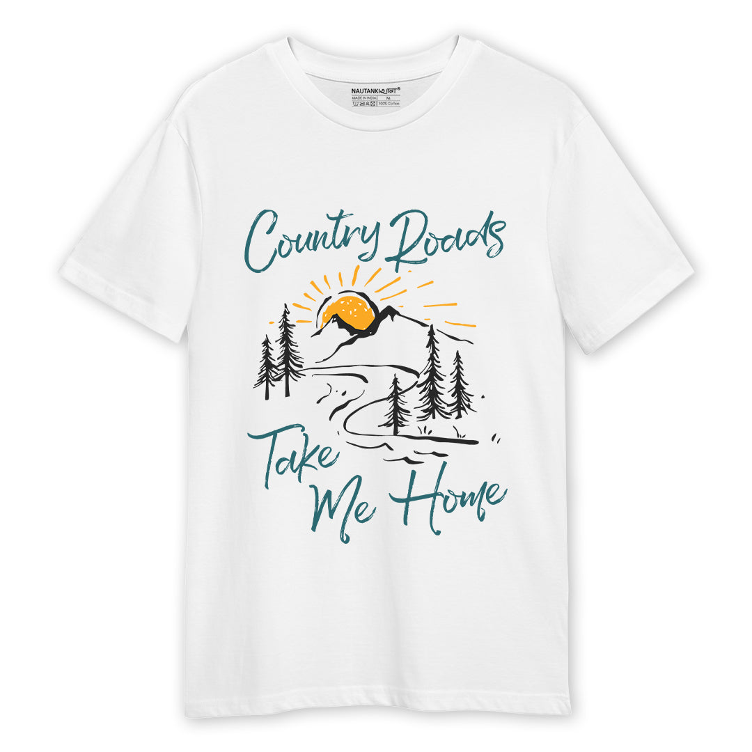 Country Roads Take Me Home - t-Shirt
